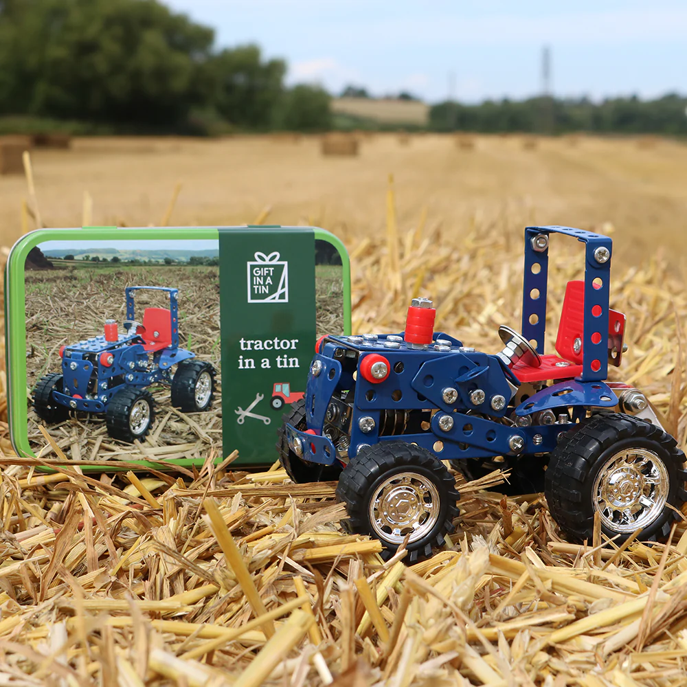 Gift In A Tin Tractor - Image 2