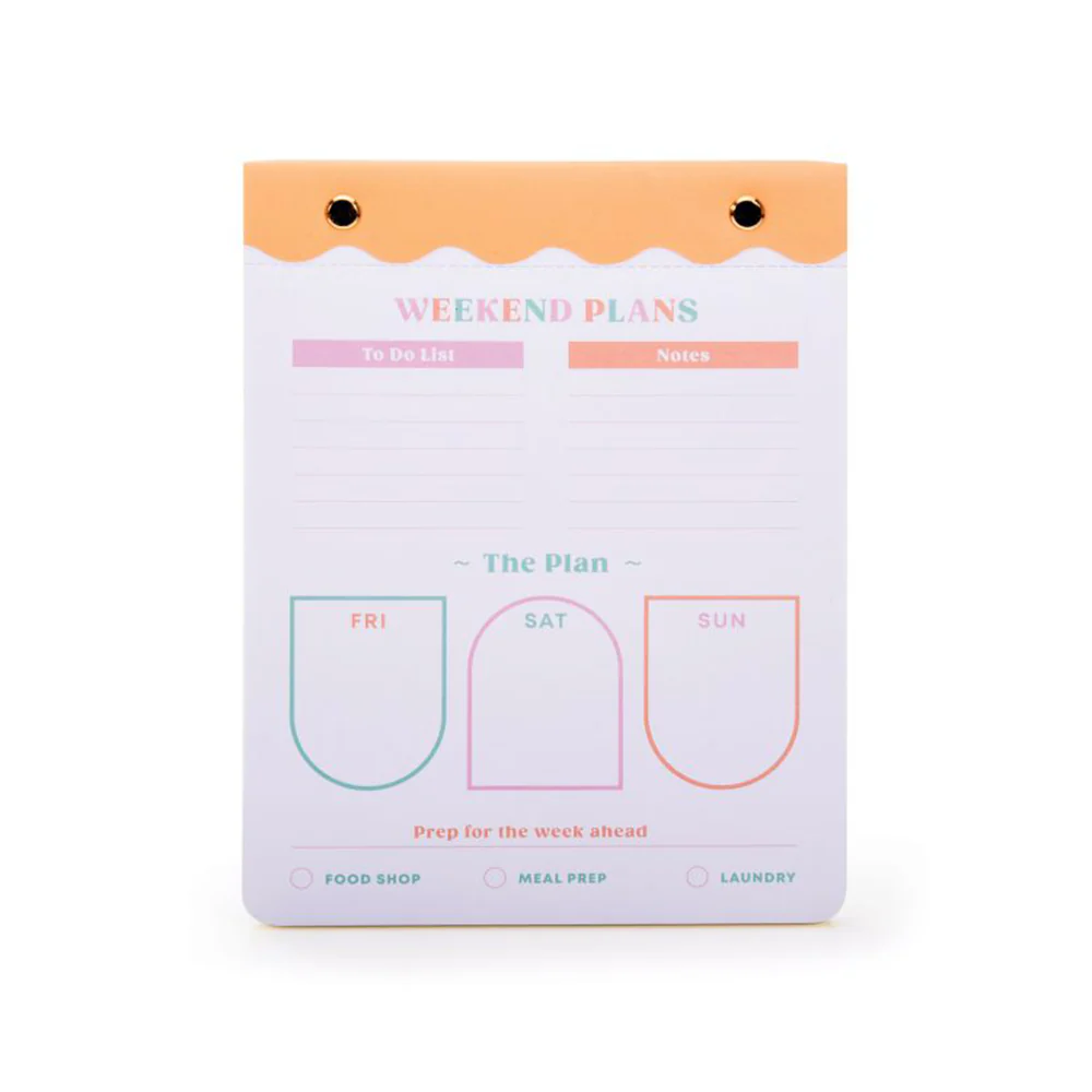 Happy Mondays Weekend Magnetic Planner assorted