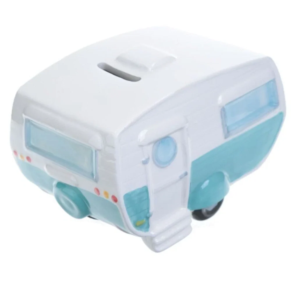 Home is Where You Park It Caravan Ceramic Money Box - Image 3