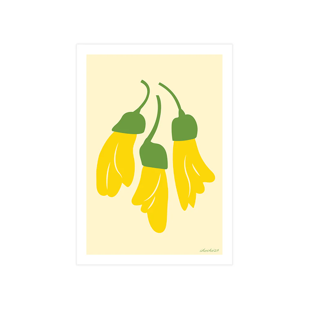 Iko Iko A4 Art Print NZ KĆwhai