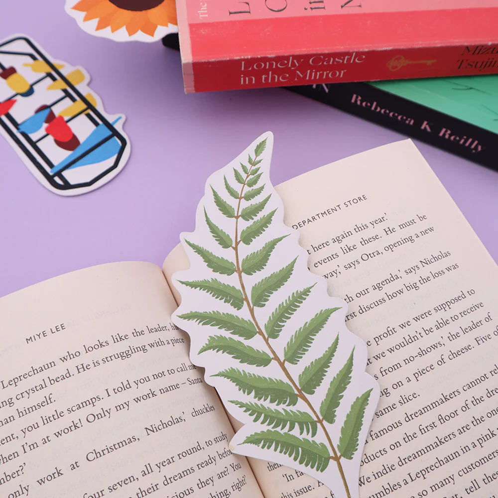 Iko Iko Cut Out Bookmark Fern - Image 2