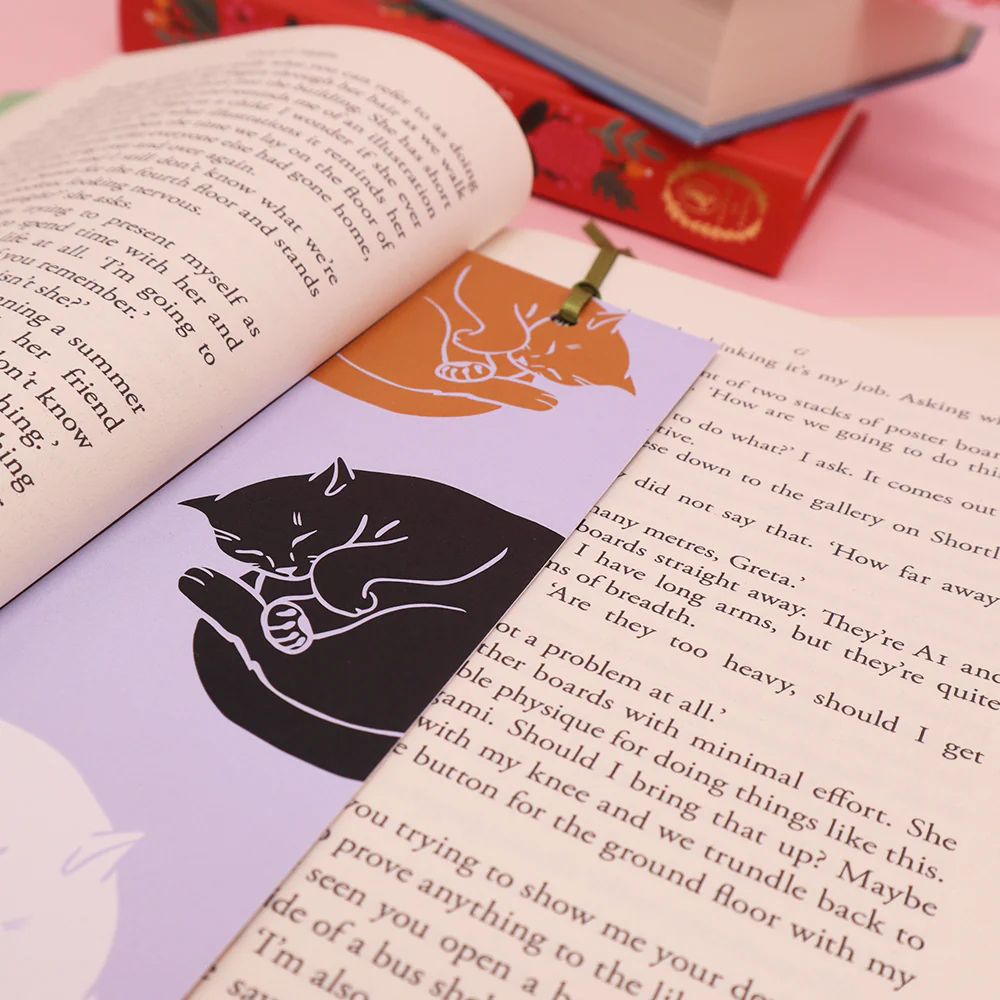 Iko Iko Double Sided Bookmark Talula Cat - Image 2