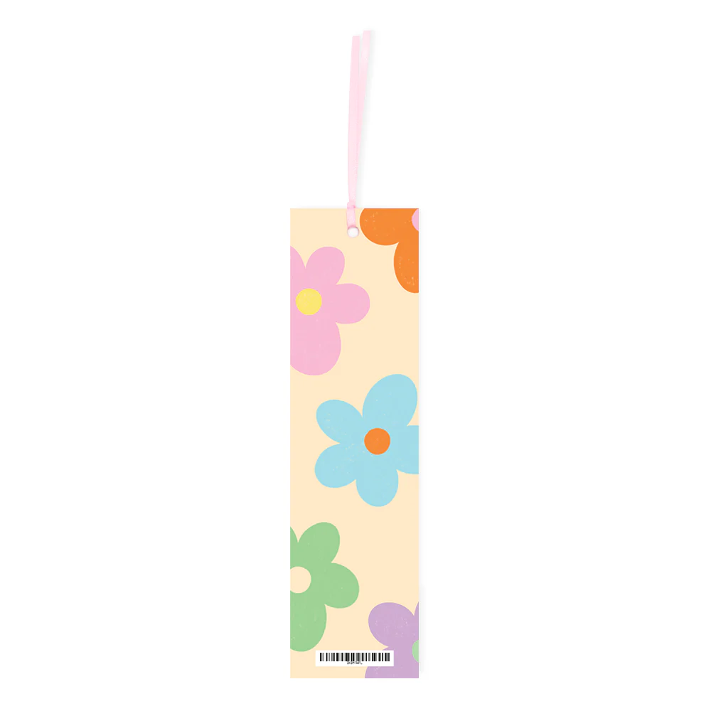 Iko Iko Double Sided Bookmark Textured Wave Flower - Image 3