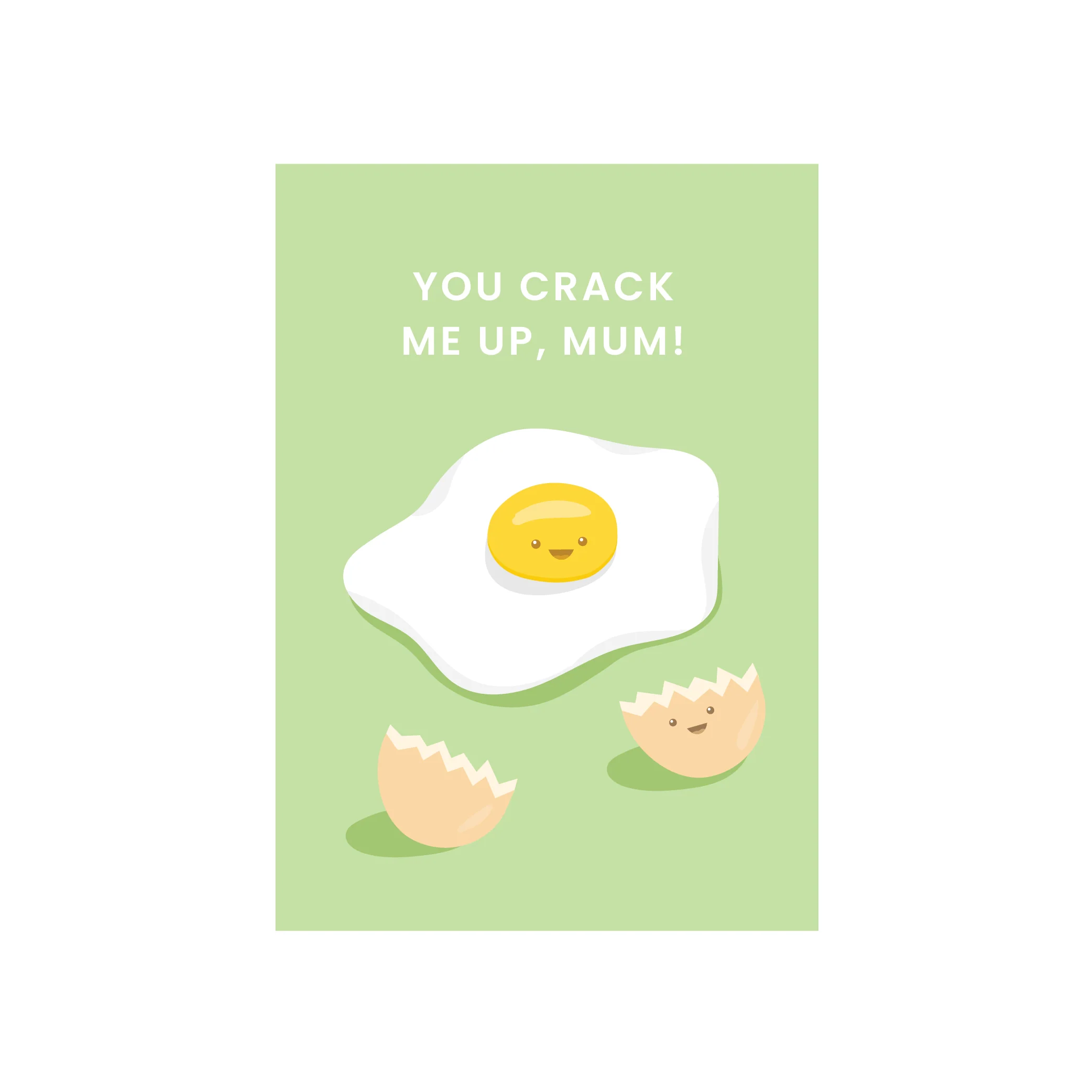 Iko Iko Food Pun Card Mum Crack Up