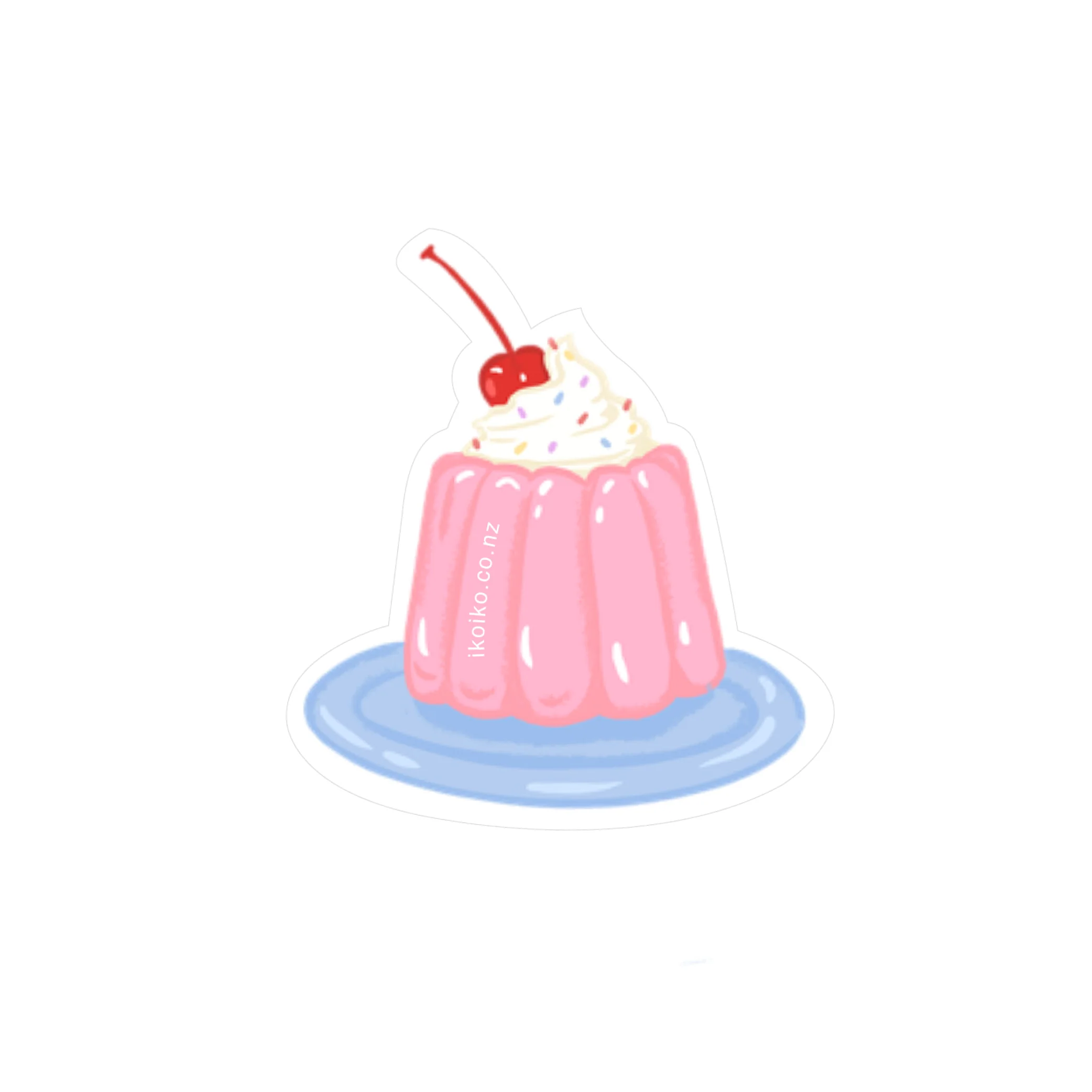 Iko Iko Fun Size Sticker Jelly Pink