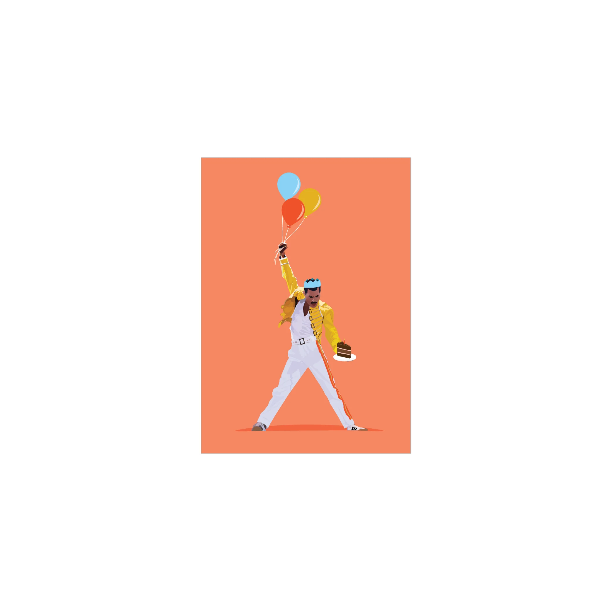 Iko Iko Mini Card Pop Culture Birthday Bohemian