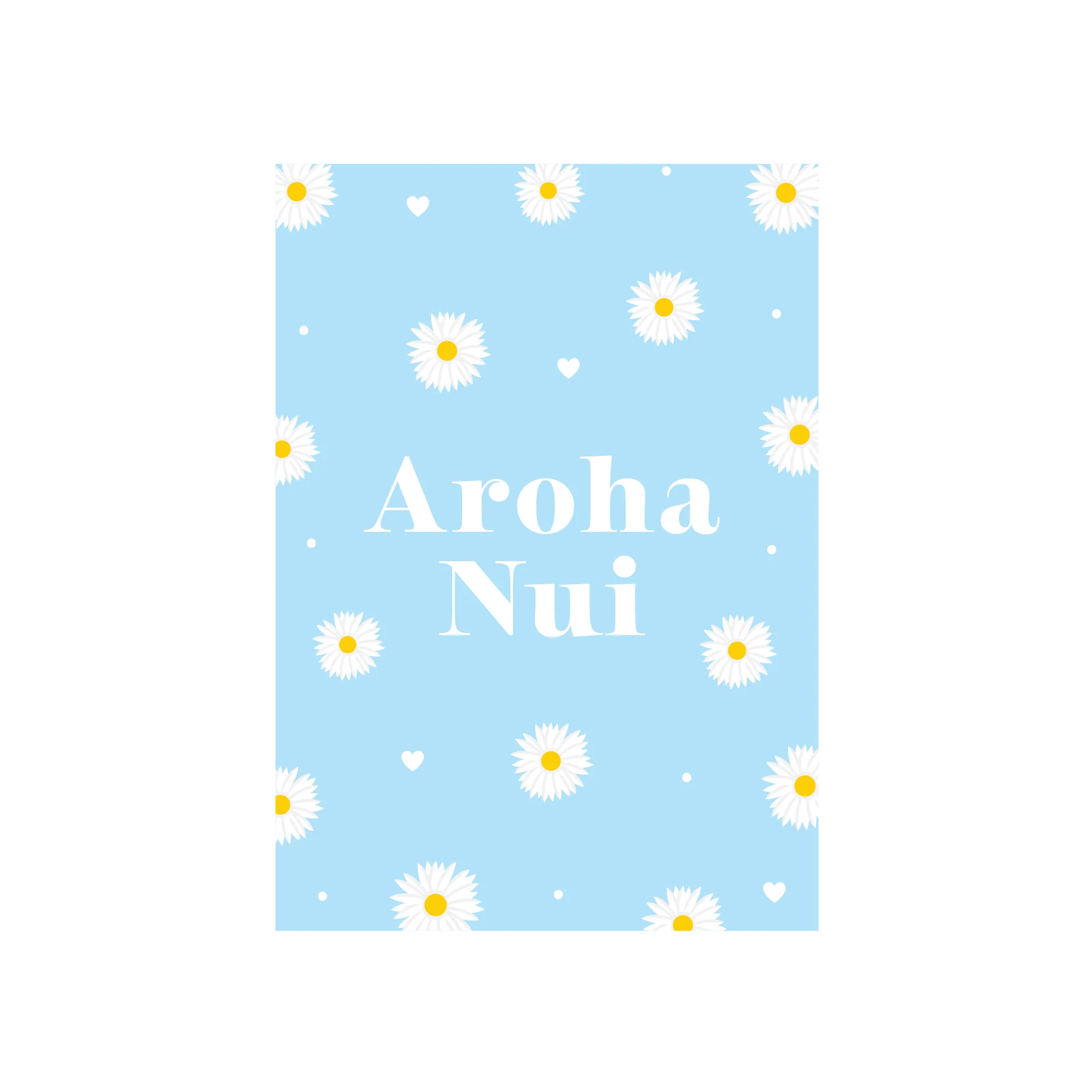 Iko Iko Text Card Aroha Nui