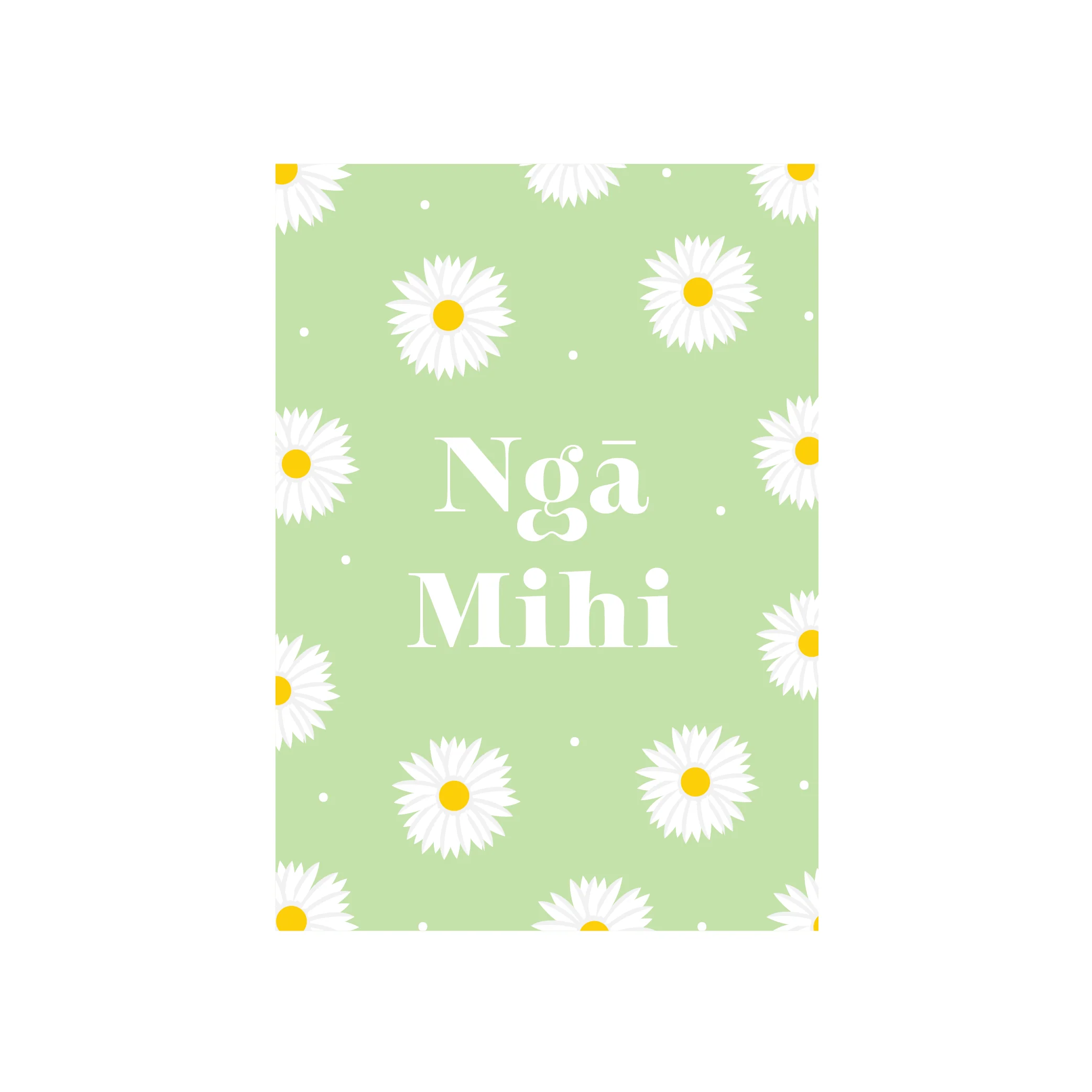 Iko Iko Text Card Ngā Mihi