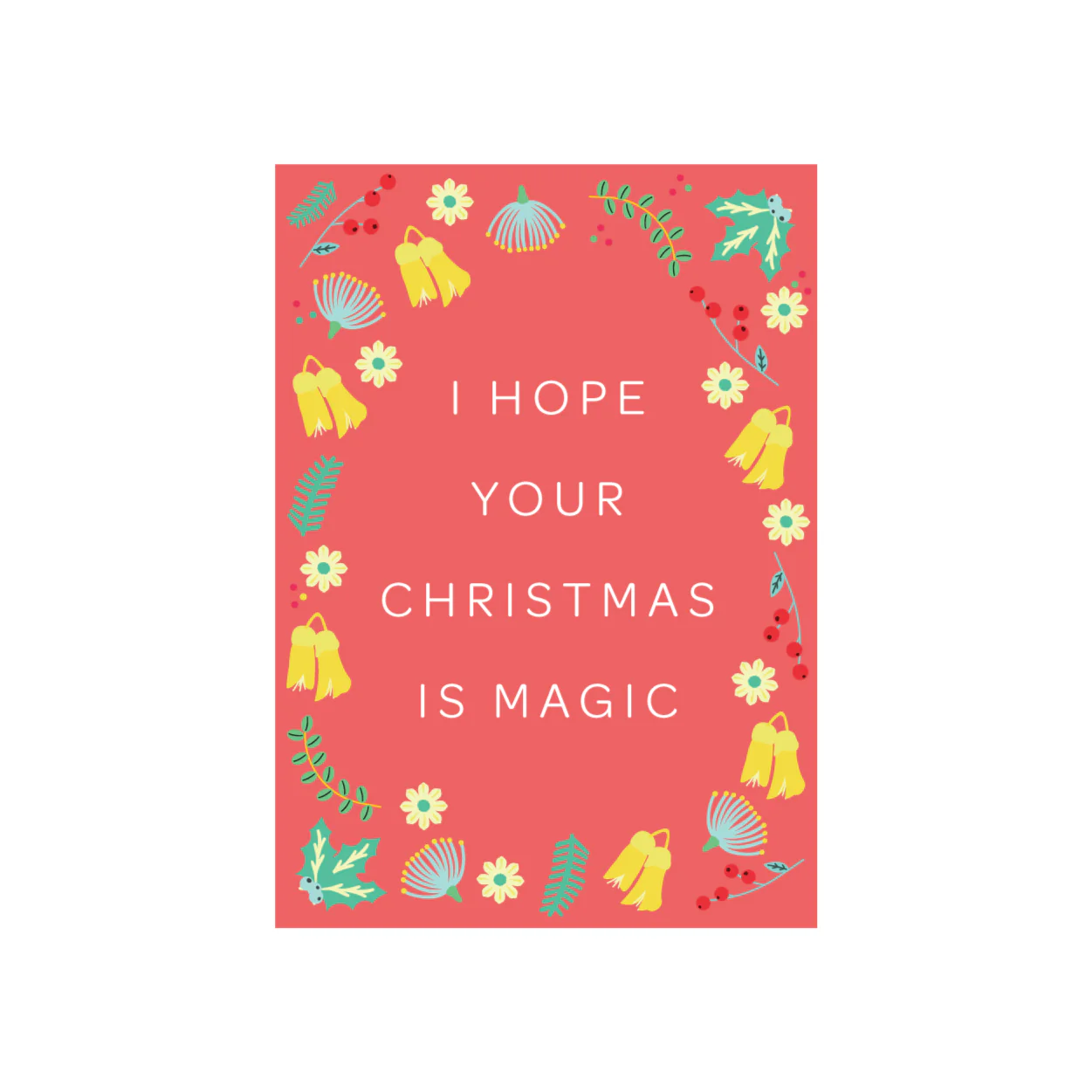 Iko Iko Christmas Card KÅwhai Christmas Magic