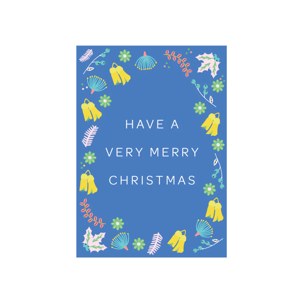 Iko Iko Christmas Card KÅwhai Merry Christmas