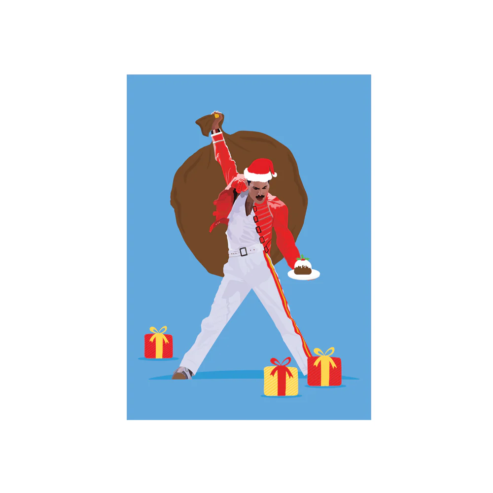 Iko Iko Christmas Card Pop Culture Bohemian
