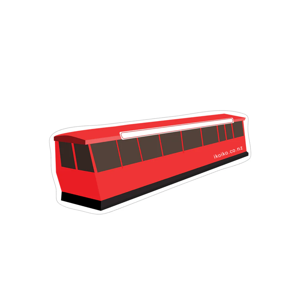 Iko Iko Fun Size Sticker Cable Car