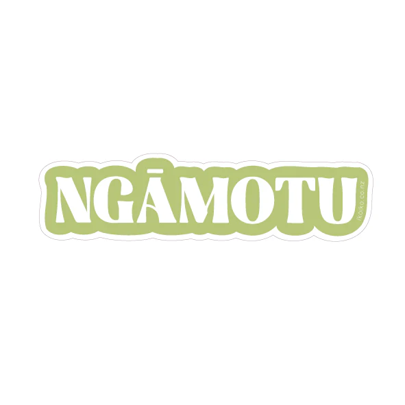 Iko Iko Fun Size Sticker Ngāmotu