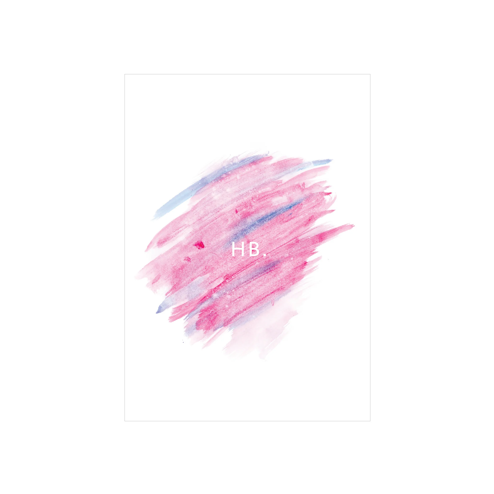 Iko Iko Painted Card HB