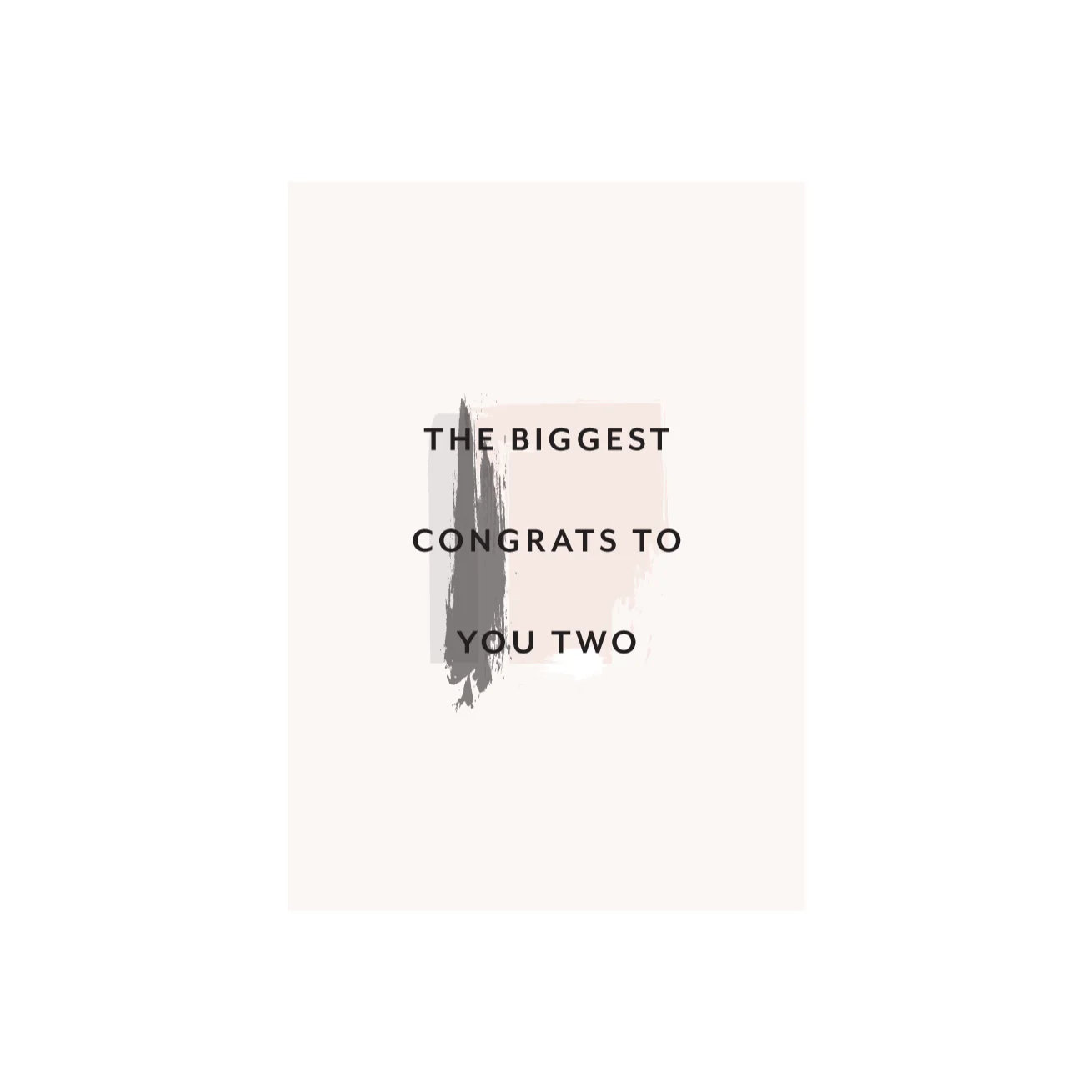 Iko Iko Pattern Card The Biggest Congrats