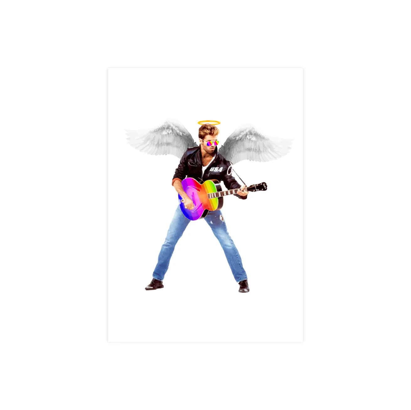 Iko Iko Pop Culture Card Rainbow Angel