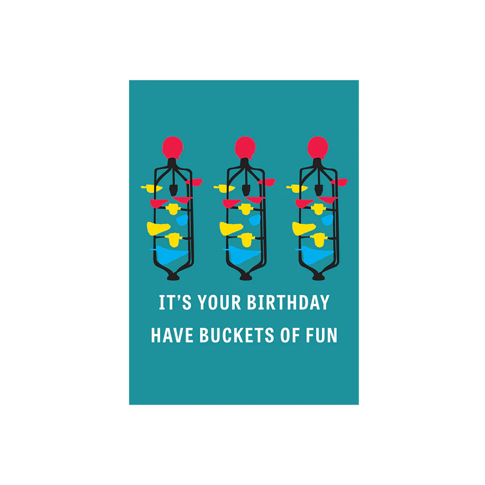 Iko Iko Pun Card Buckets