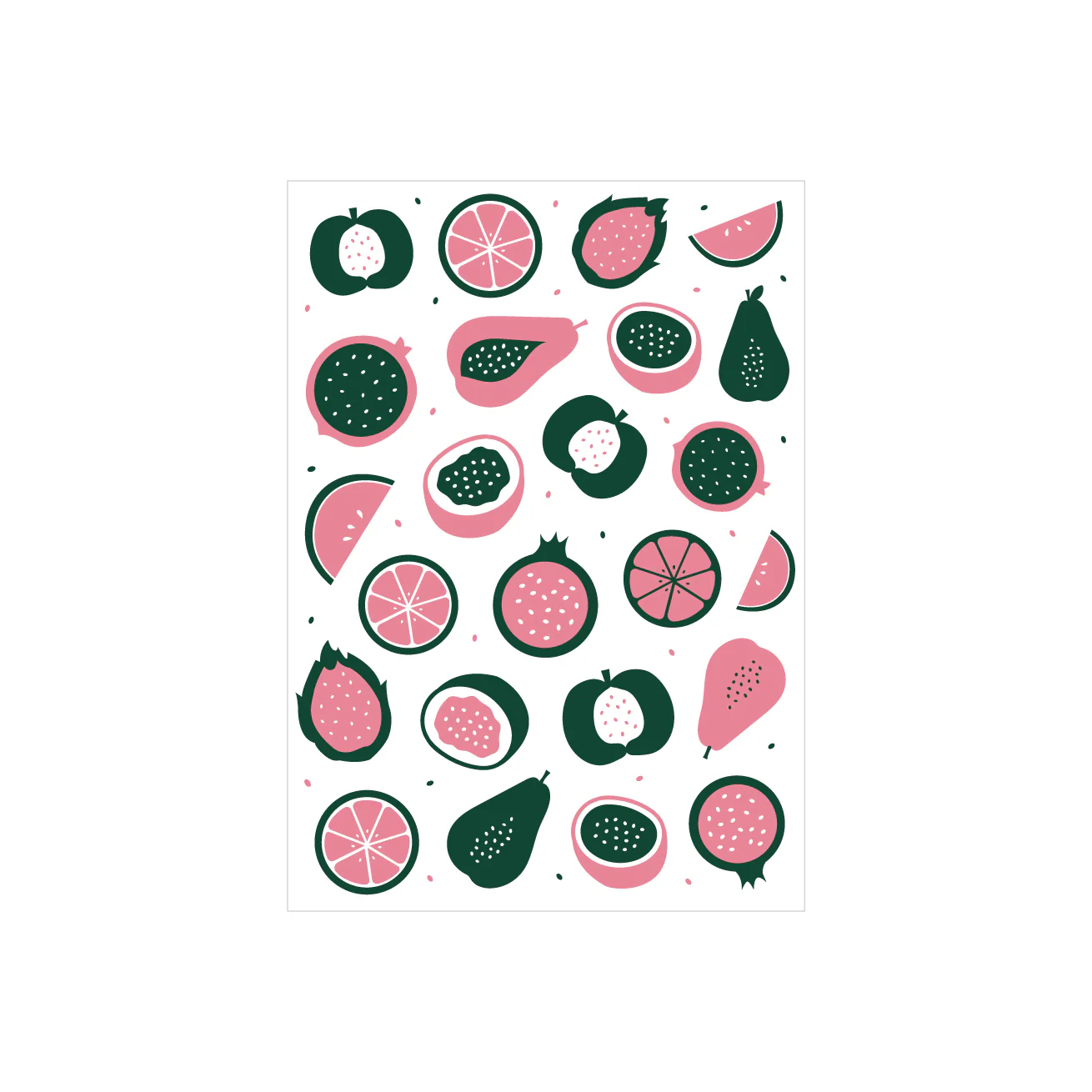 Iko Iko Talula Card Fruits