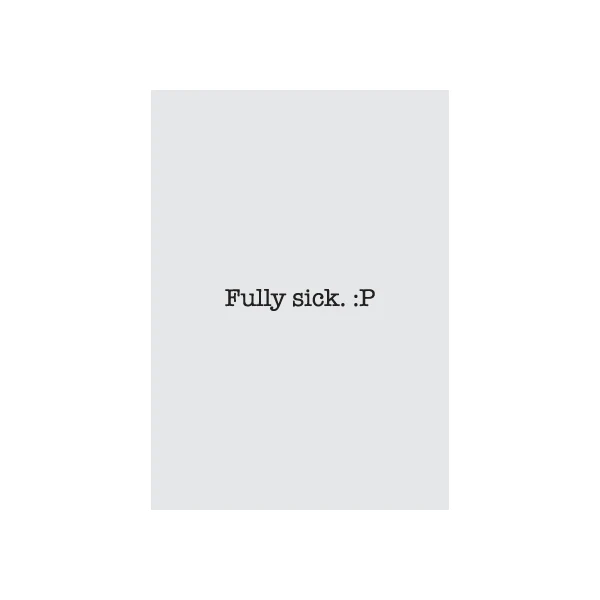 Iko Iko Text Card Fully Sick