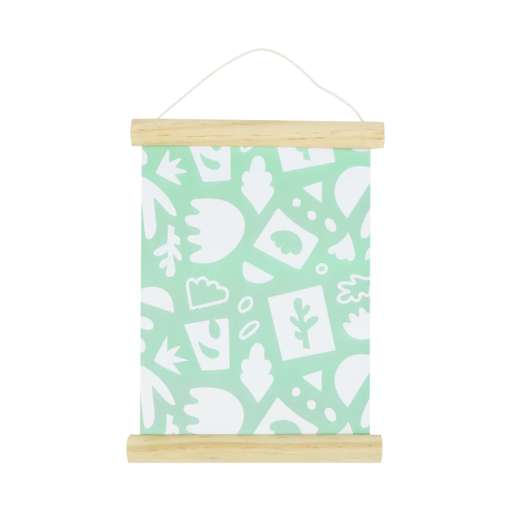 Iko Iko Wooden Poster Hanger Kit Mini 16cm (A5 Vert) - Image 2