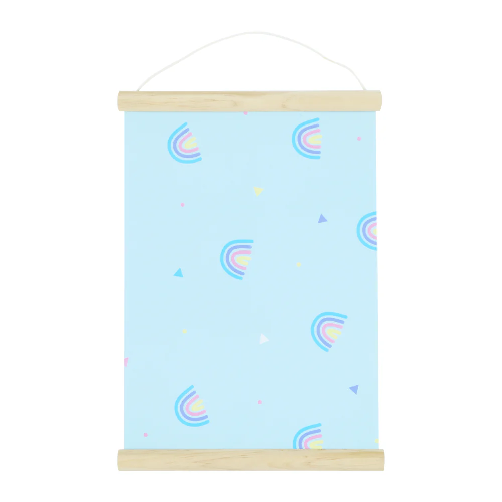 Iko Iko Wooden Poster Hanger Kit Mini 22cm (A4 Vert) - Image 2