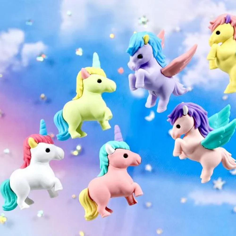 Iwako Eraser Unicorn Pegasus Assorted - Image 2