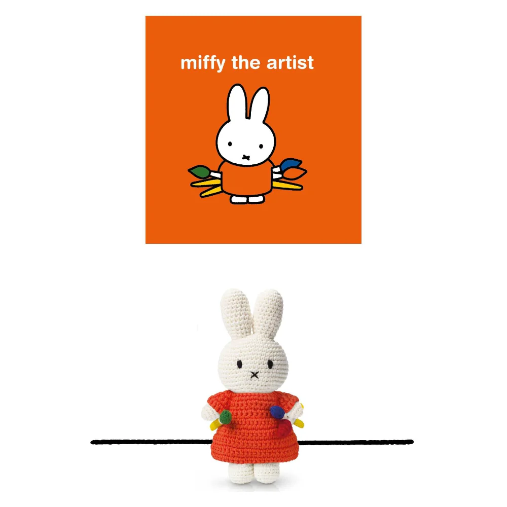 Just Dutch x Miffy Crochet Miffy Cuddly Artist Outfit - Image 2