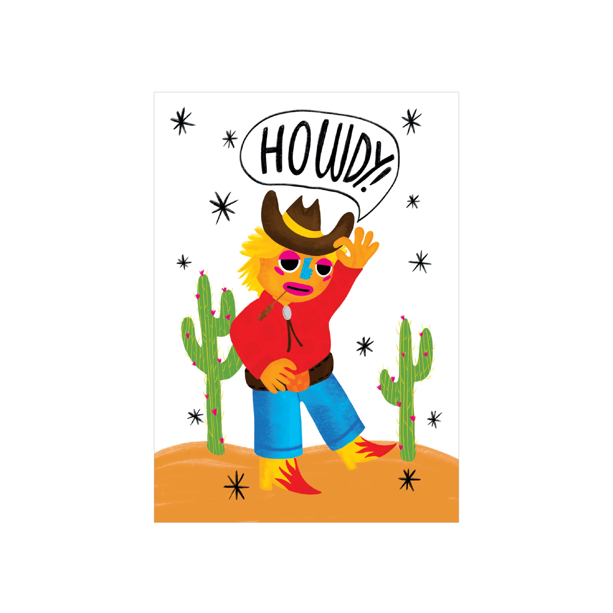 Kimi Moana Design x Iko Iko Card Cowboy