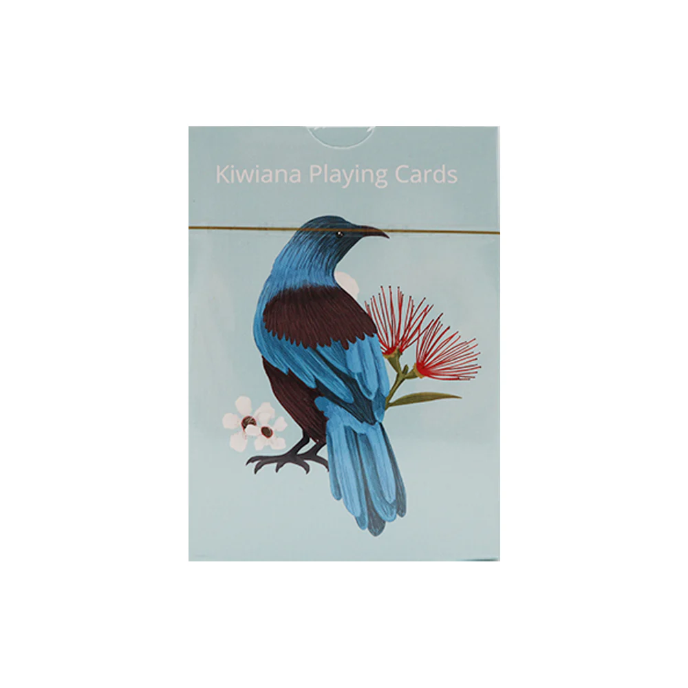 Kiwiana Playing Cards Tūī with Pōhutukawa