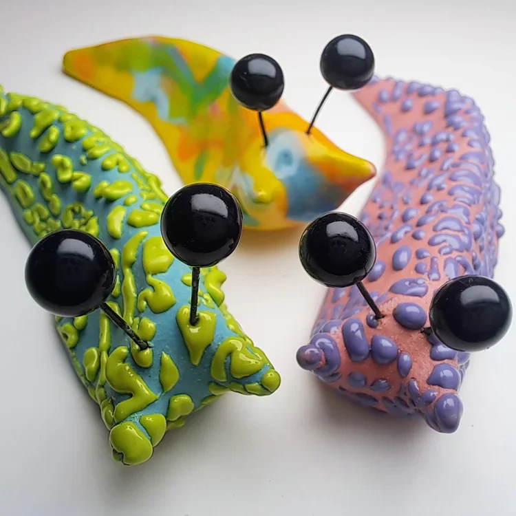 Lava Ceramics Flat Slug Fruity Berry Ripple - Image 2