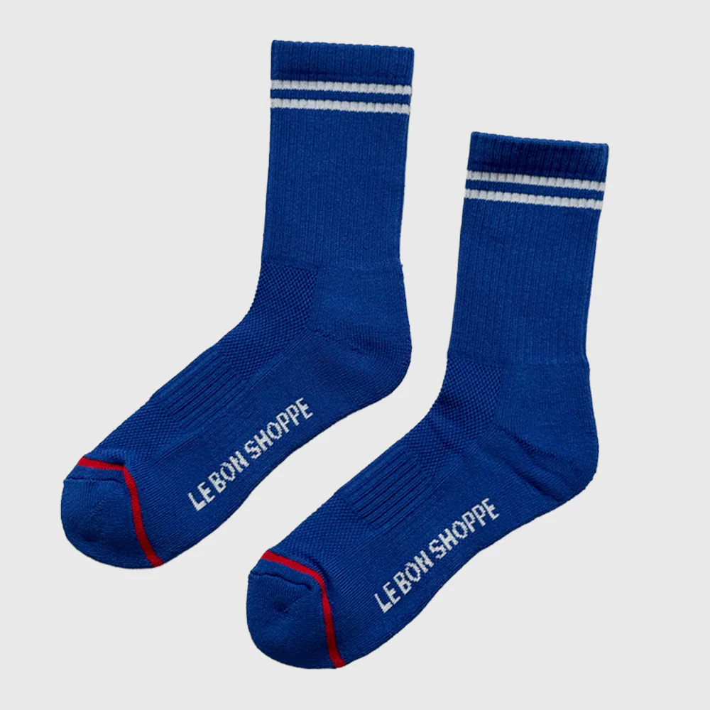 Le Bon Shoppe Socks Boyfriend Cobalt - Image 3
