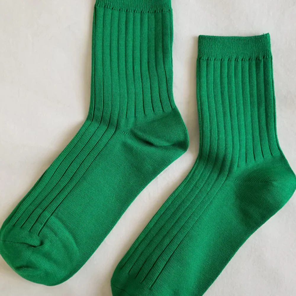Le Bon Shoppe Her Socks Kelly Green - Image 2
