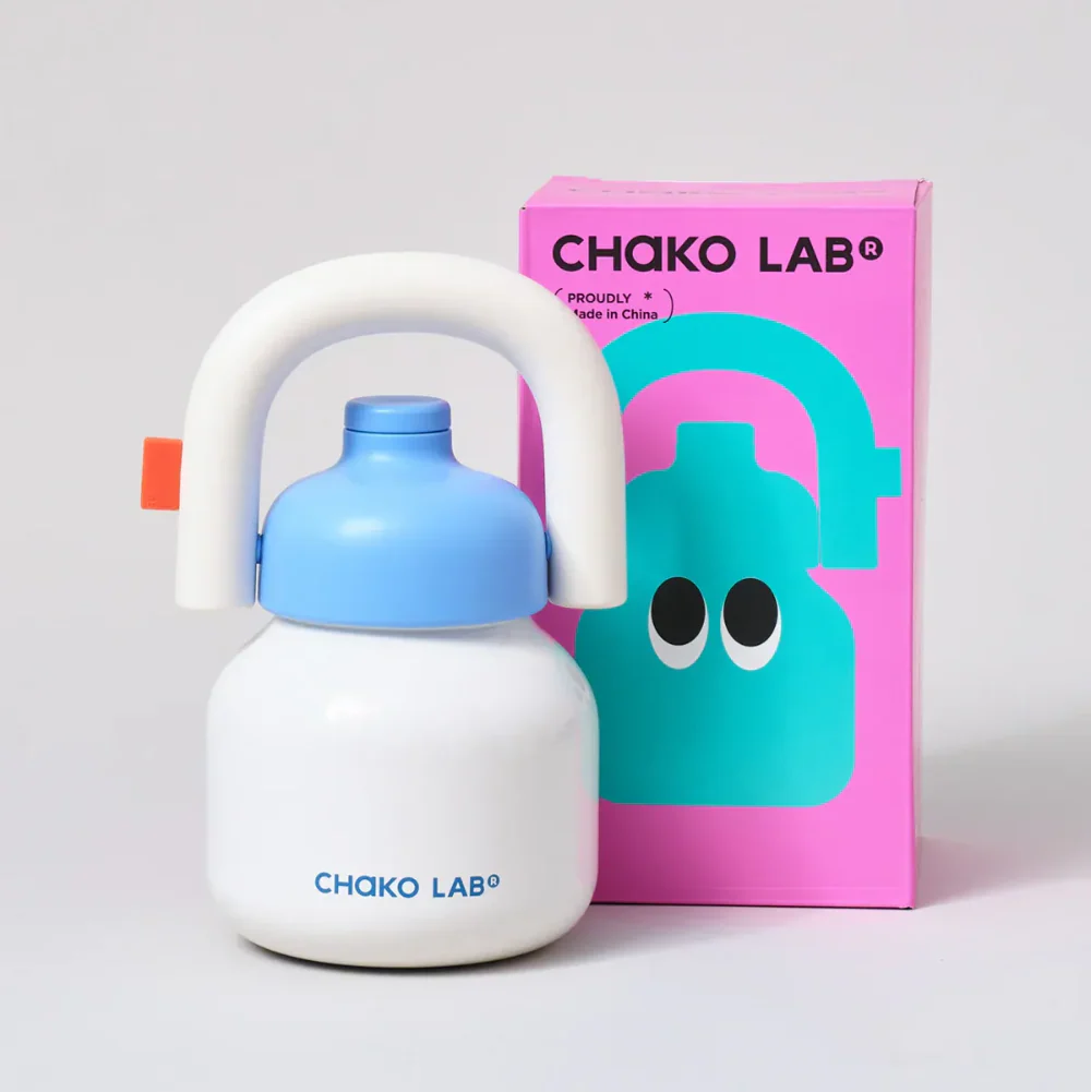 Chako Lab Linlin Kettle Stainless White - Image 2