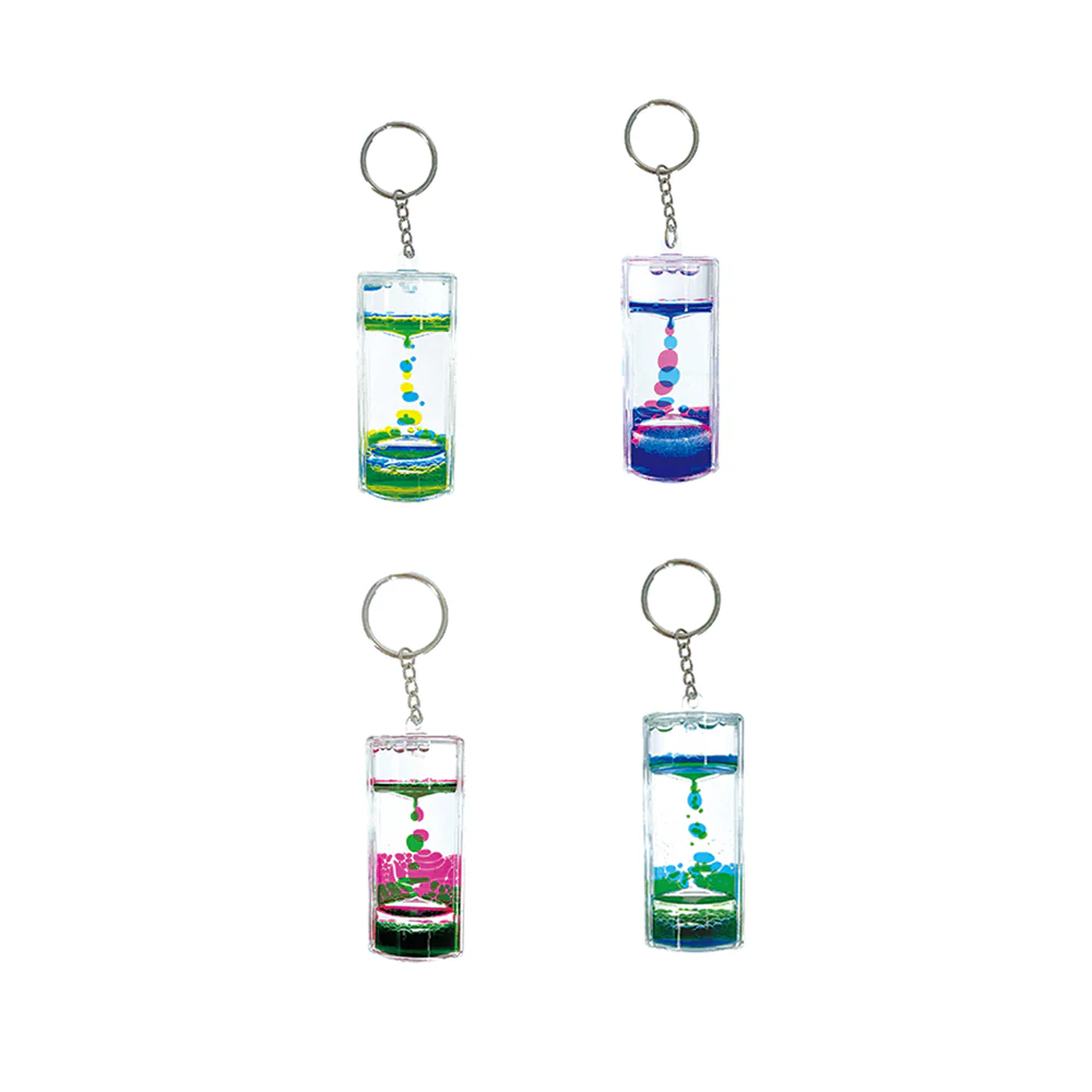 Liquid Colour Timer Keyring Assorted - Image 2