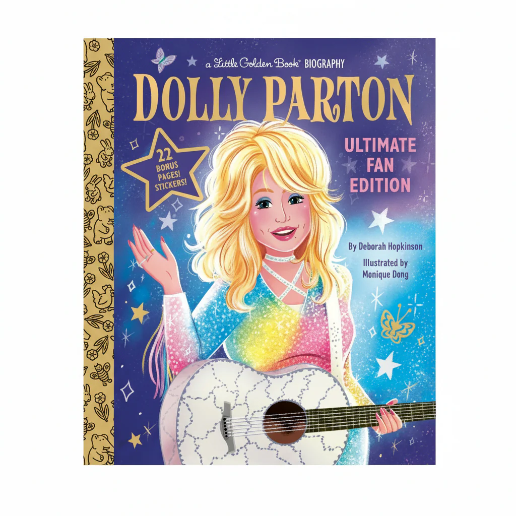 Little Golden Book Dolly Parton Ultimate Fan Edition
