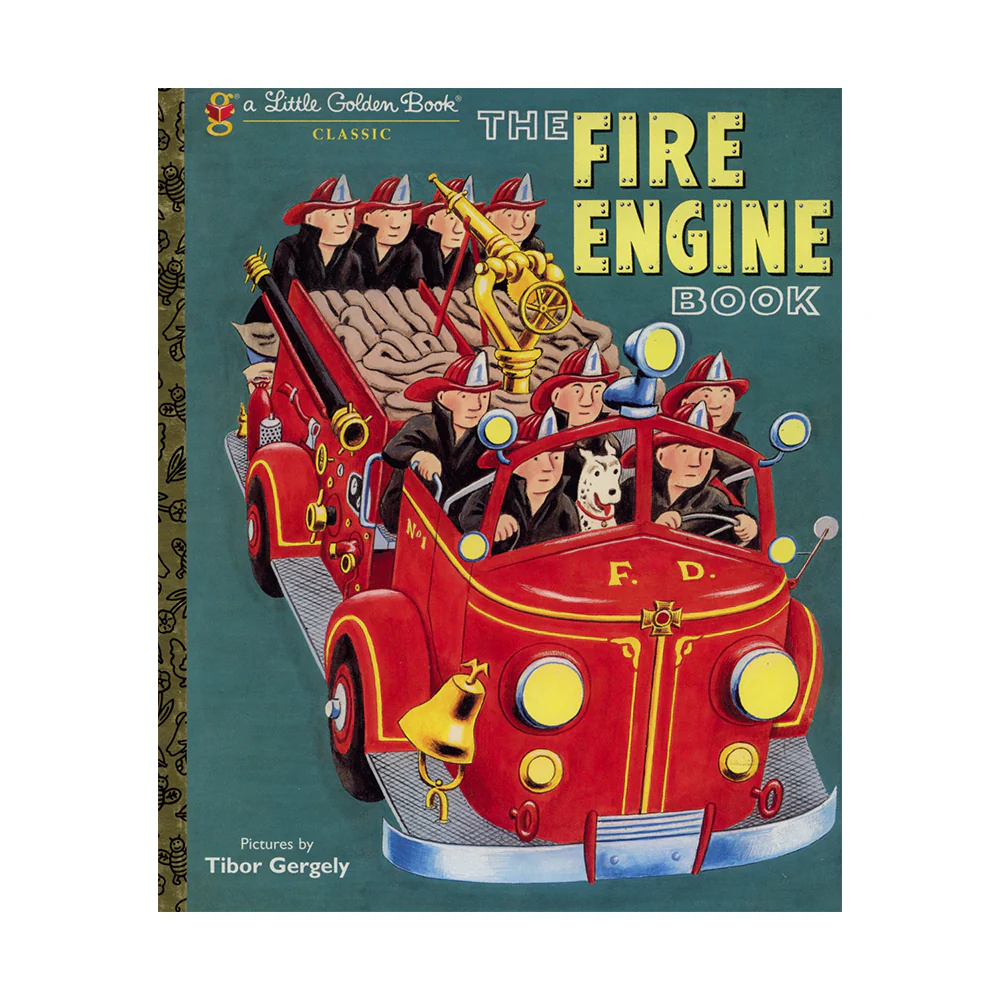 Little Golden Book Fire Engine