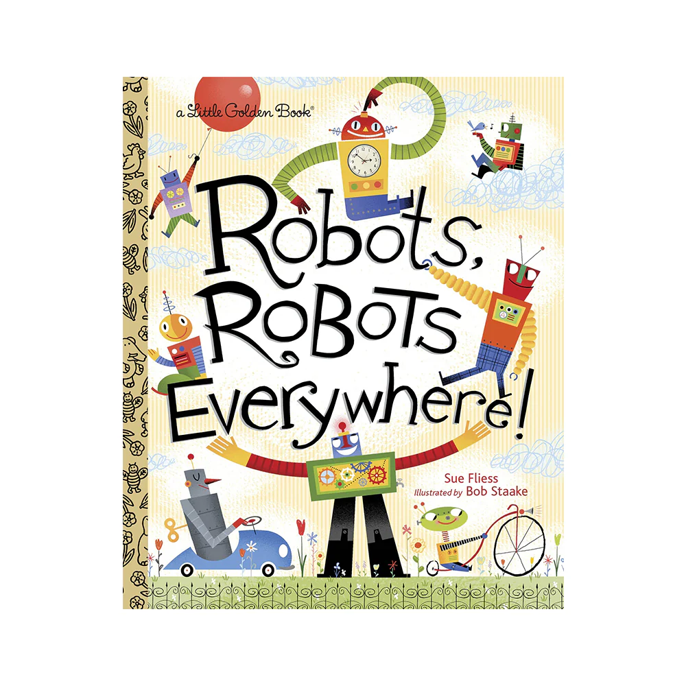Little Golden Book Robots Robots Everywhere