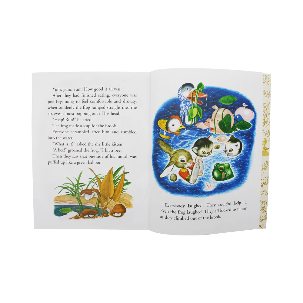 Little Golden Book Shy Little Kitten - Image 3