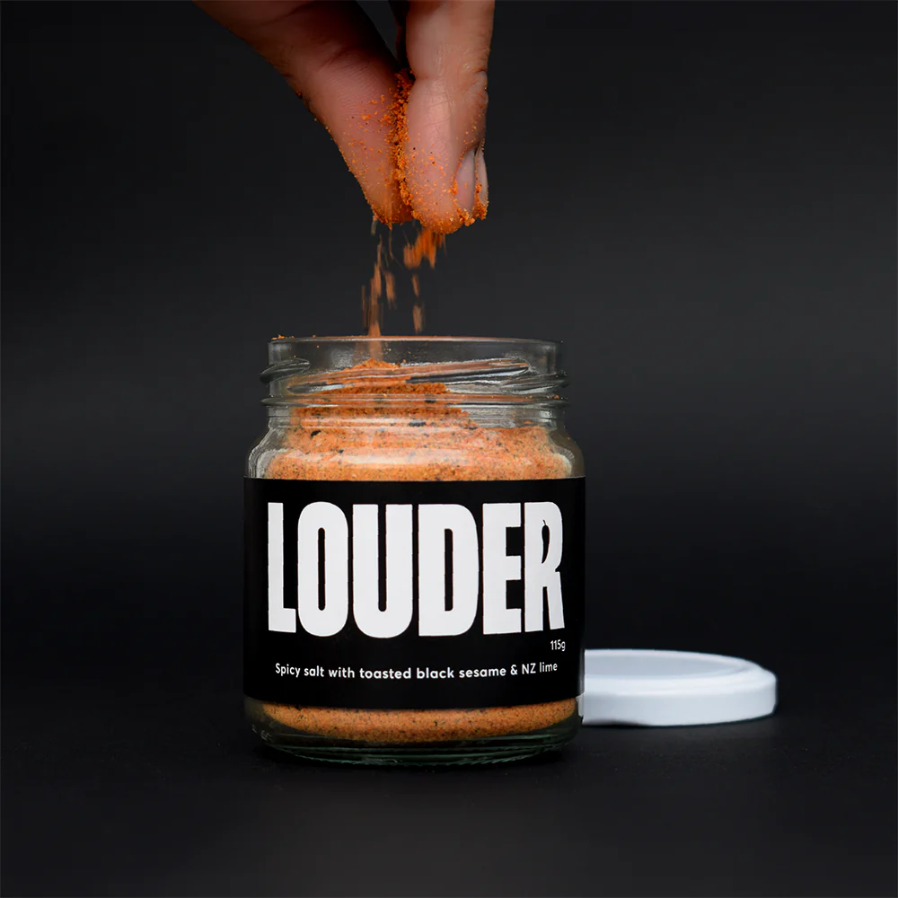 Louder Spicy Sesame Salt 115g - Image 2
