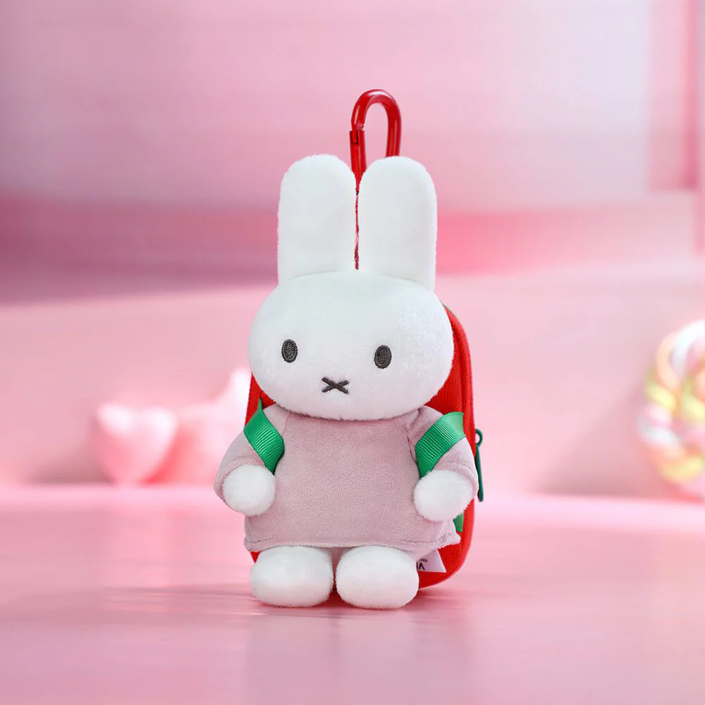 Miffy Plush & Backpack Keyring Charm and Tote Bag Set - Image 2