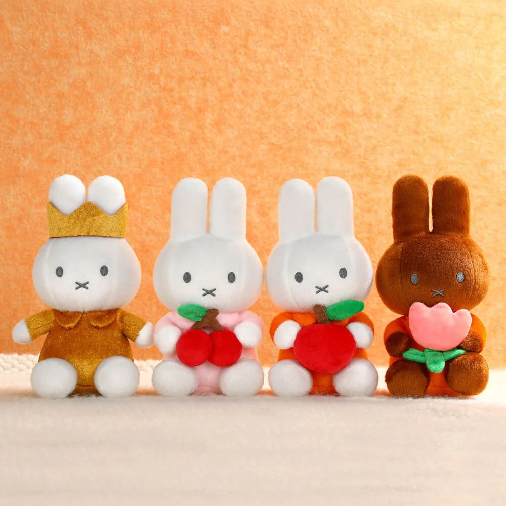 Miffy Plush Toy with Cherry - Image 3