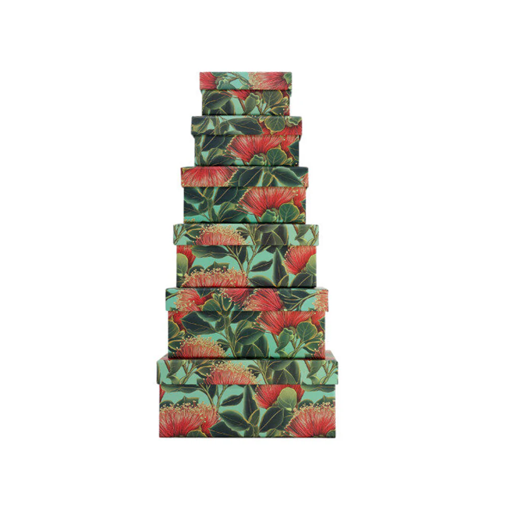 Moana Road Christmas Gift Boxes Pohutukawa