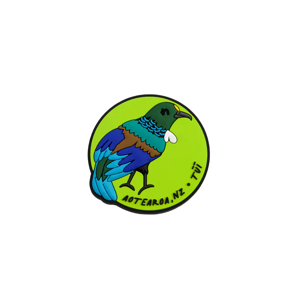 Moana Road Silicone Kiwiana Magnet Tūī
