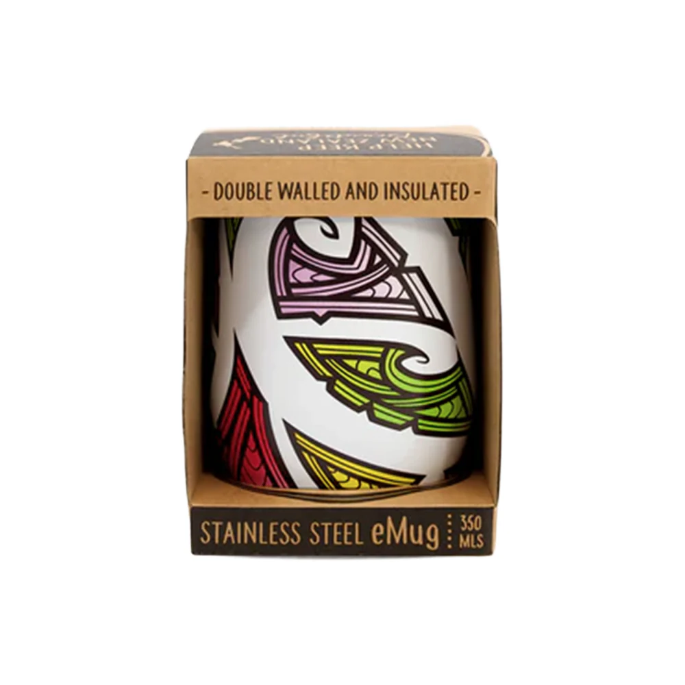 Moana Road X Miriama Grace-Smith Double Walled Mug Niwa - Image 3