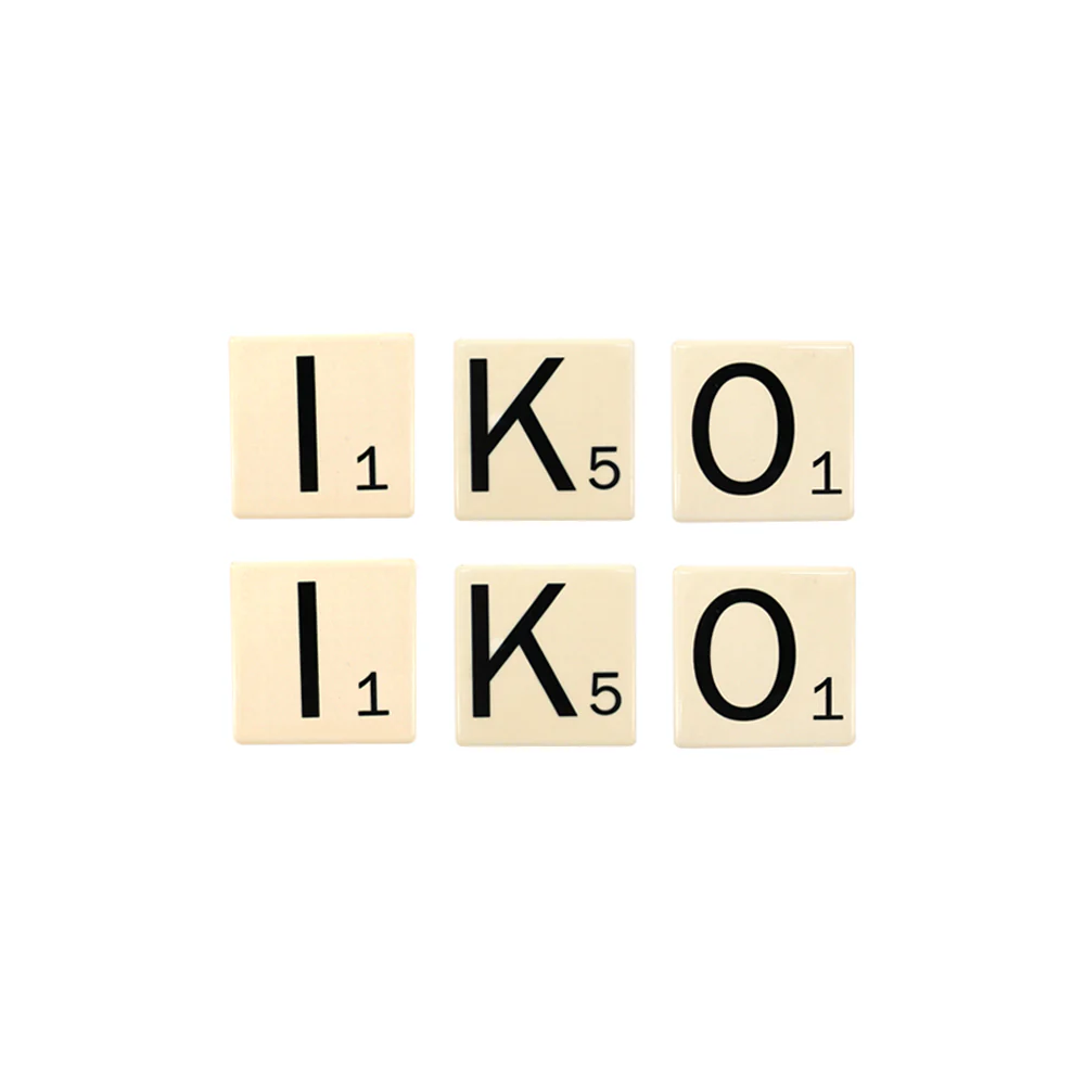 Moana Road Scrabble Magnet