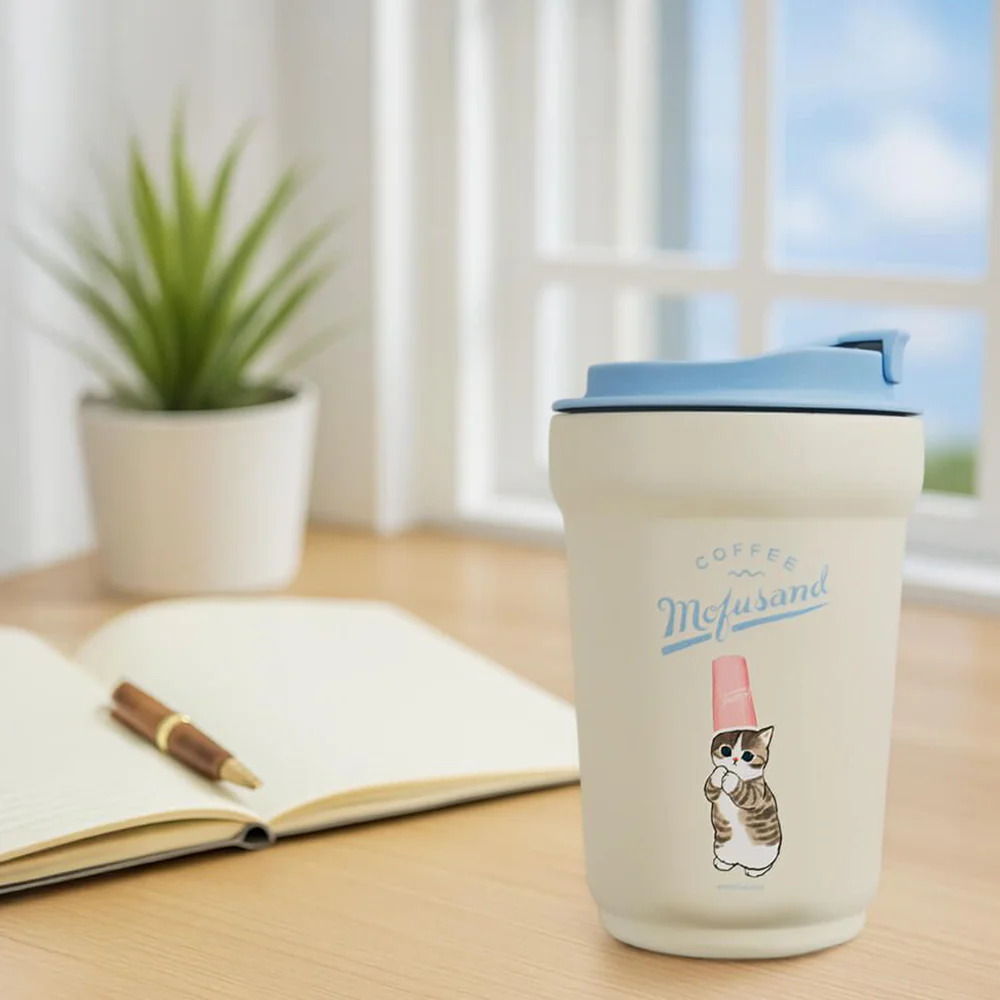 Mofusand Steel Travel Flask - Image 2