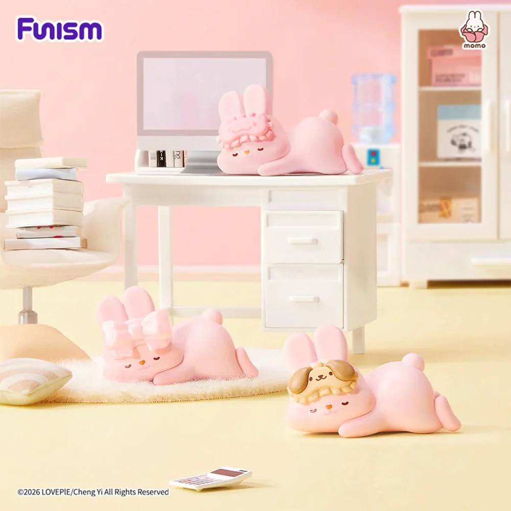 Momo Bunny 24 Hour Life Diary Figures Pack of 3 Blind Box - Image 6