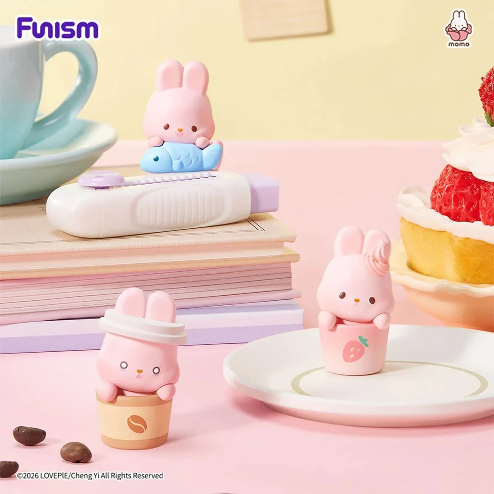Momo Bunny 24 Hour Life Diary Figures Pack of 3 Blind Box - Image 8