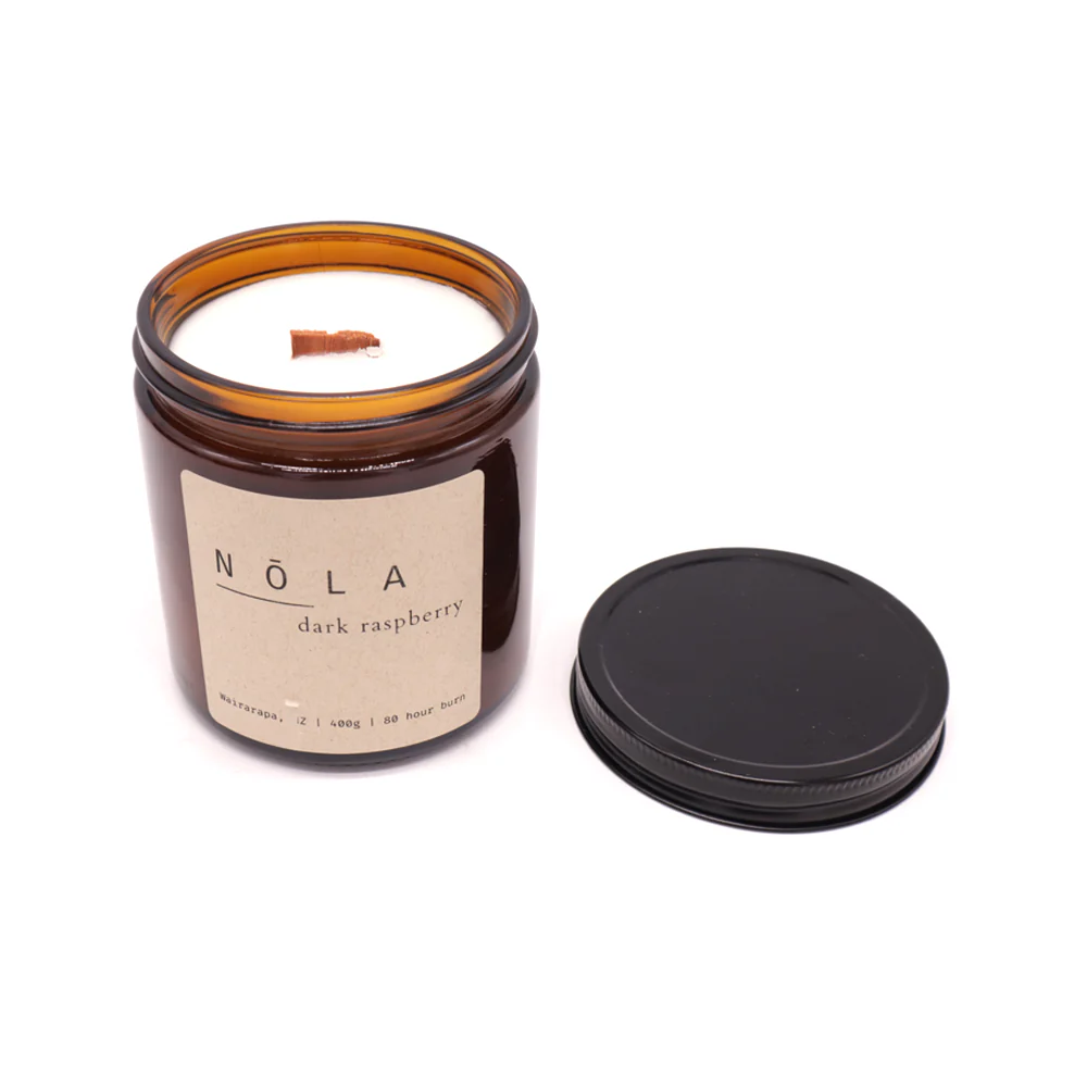 Nola Candle 400g Dark Raspberry - Image 2