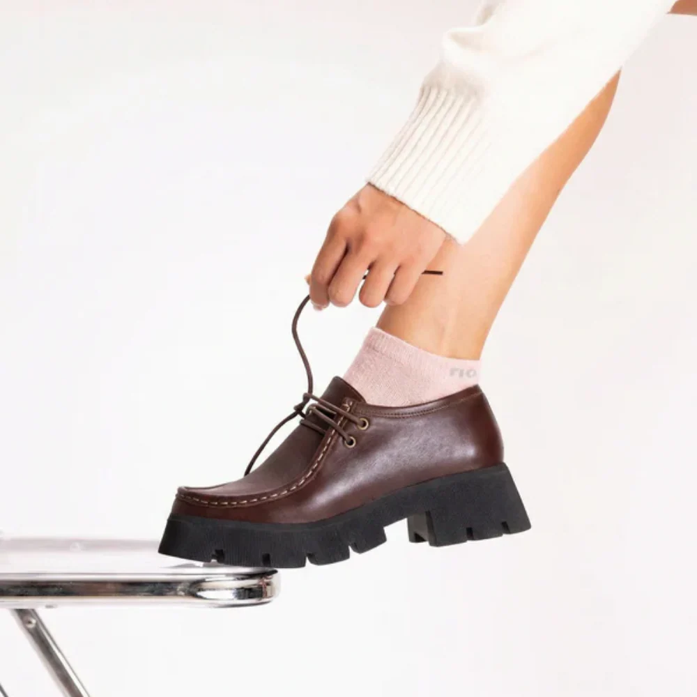 Nooan Possum Merino Wool Socks Napier Rose Water - Image 3